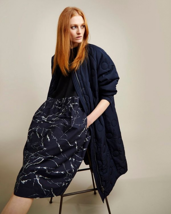 Carolyn Donnelly The Edit Circle Quilted Coat Carolyn Donnelly The Edit Circle Quilted Coat