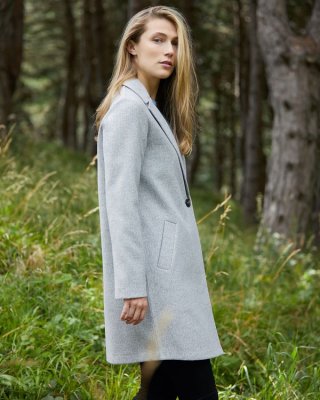 Single Breasted Tailored Coat Single Breasted Tailored Coat