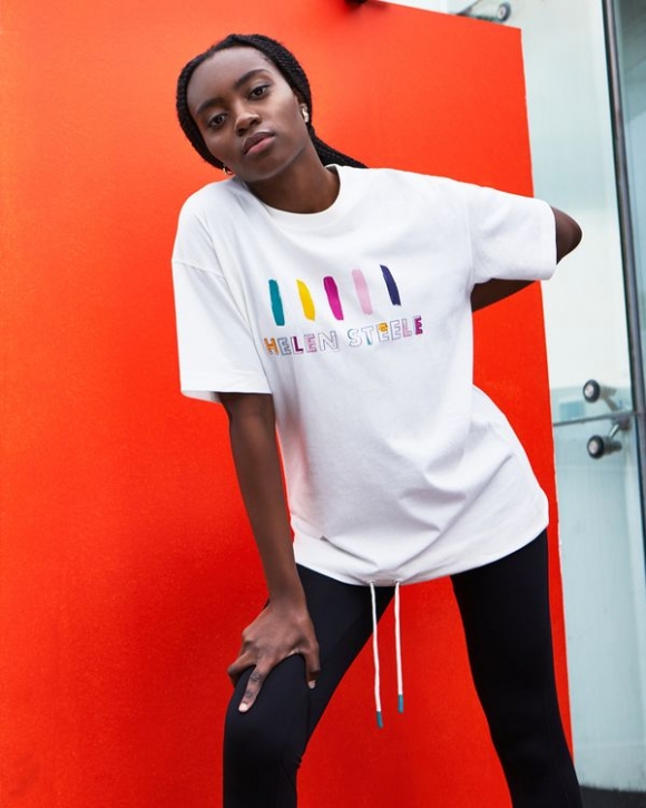 Helen Steele Placement Print Tee Helen Steele Placement Print Tee