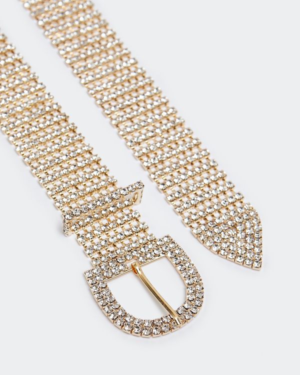 Rhinestone Buckle