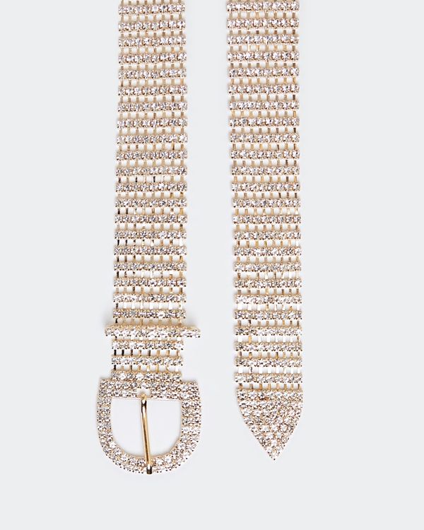 Rhinestone Buckle