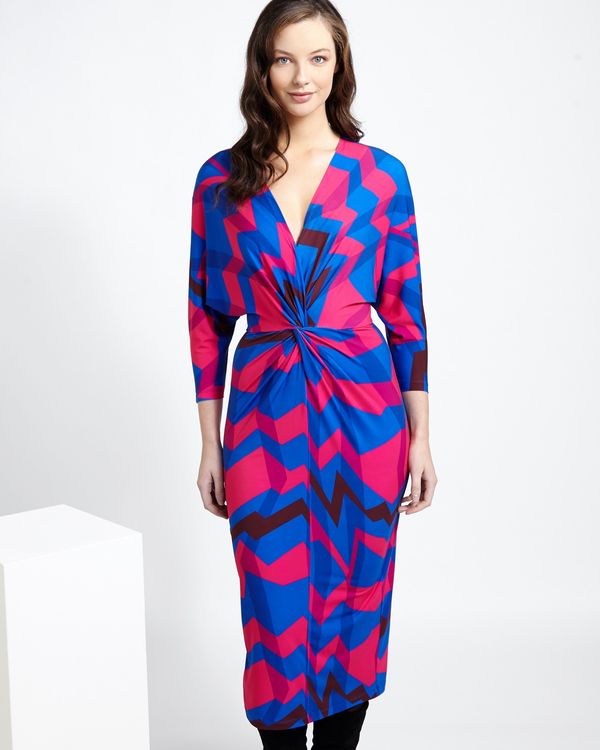 Lennon Courtney at Dunnes Stores Twister Print Dress