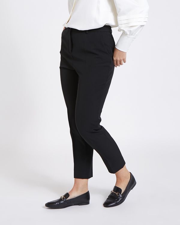 Paul Costelloe Living Studio Black Straight Leg Trousers