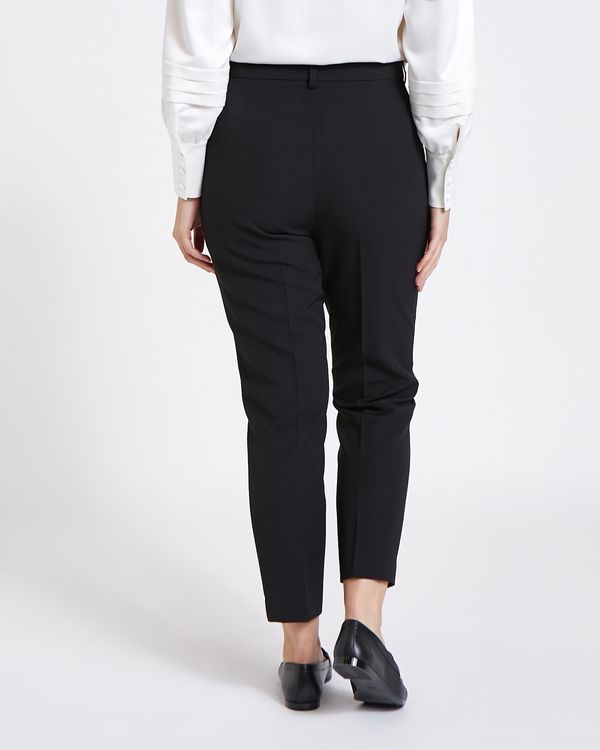 Paul Costelloe Living Studio Black Straight Leg Trousers