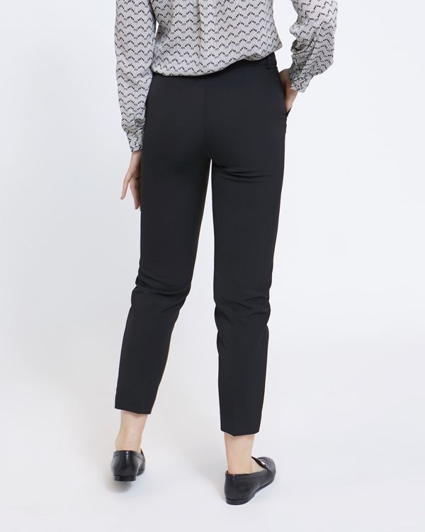 Paul Costelloe Living Studio Black Straight Leg Trousers