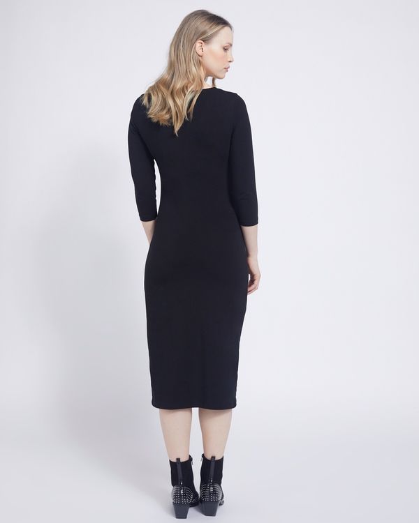 Savida Maternity Laura Scoop Neck Jersey Midi Dress