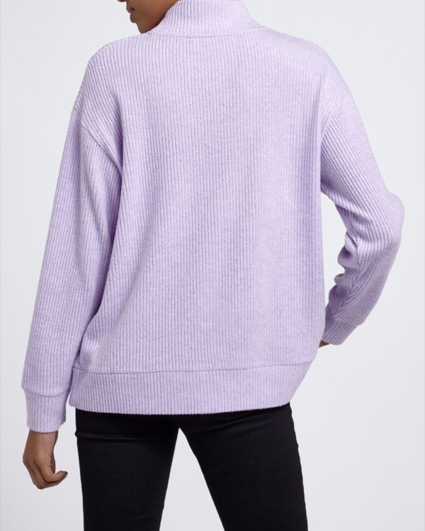 Rib High Neck Jumper