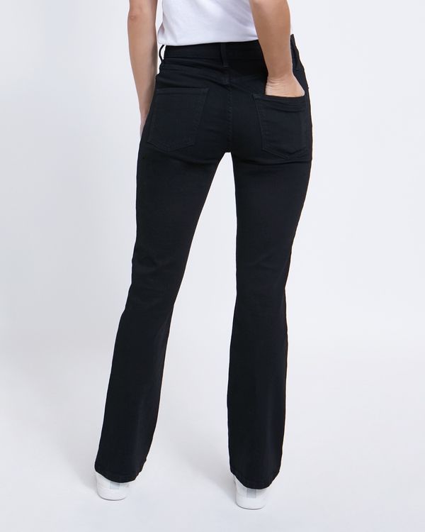Black Bootcut Jeans