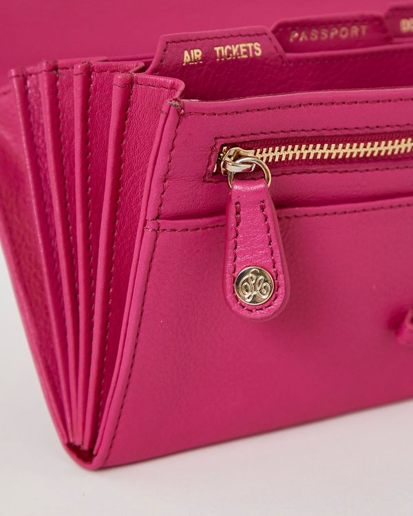 Paul Costelloe Living Studio Travel Wallet Pink