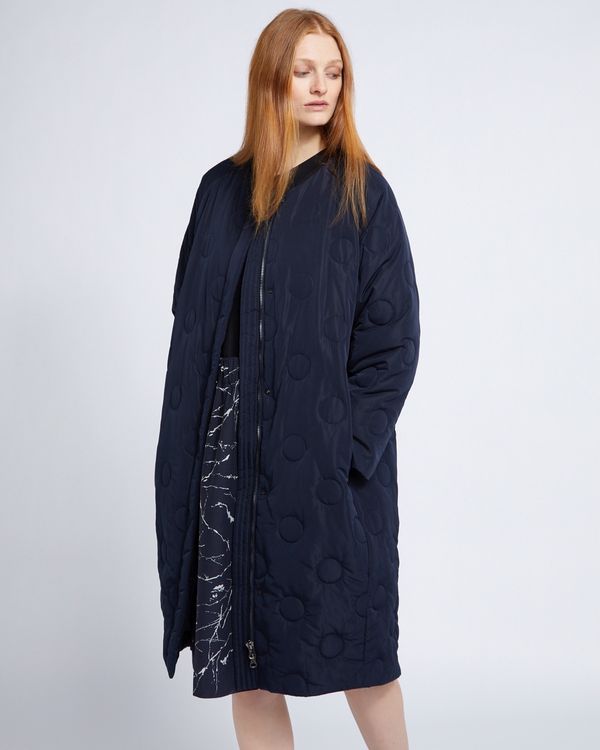 Carolyn Donnelly The Edit Circle Quilted Coat