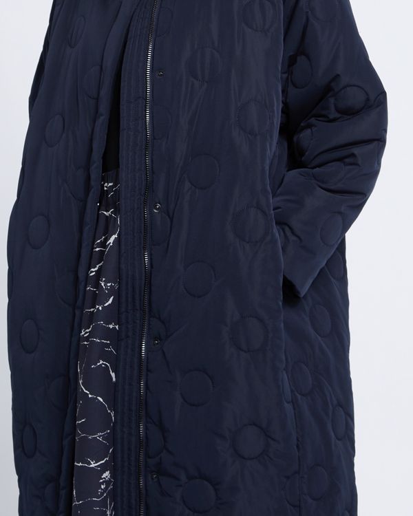 Carolyn Donnelly The Edit Circle Quilted Coat