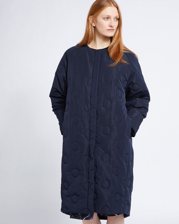 Carolyn Donnelly The Edit Circle Quilted Coat