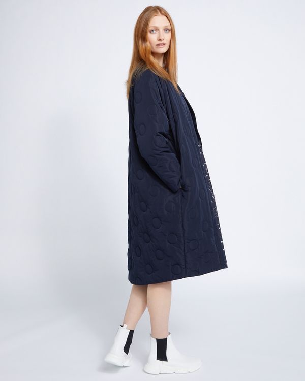 Carolyn Donnelly The Edit Circle Quilted Coat