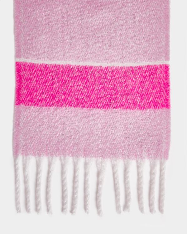 Savida Check Pattern Chunky Scarf