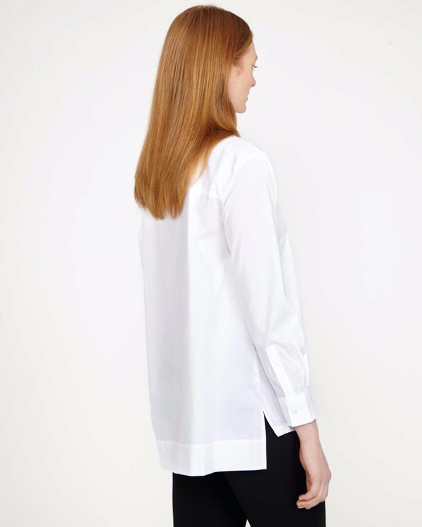 Carolyn Donnelly The Edit Gathered Hem Shirt