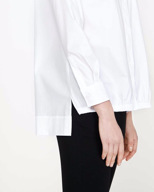 Carolyn Donnelly The Edit Gathered Hem Shirt