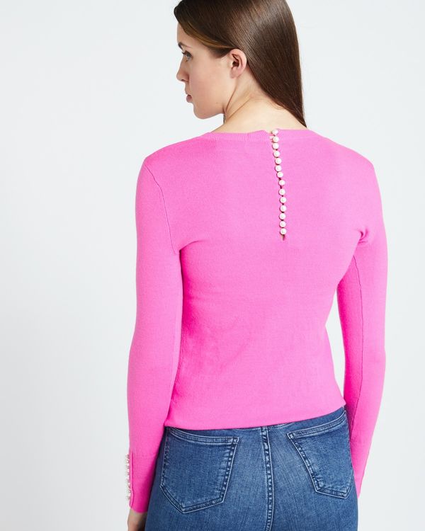 Savida Button Back Jumper