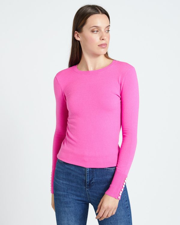 Savida Button Back Jumper